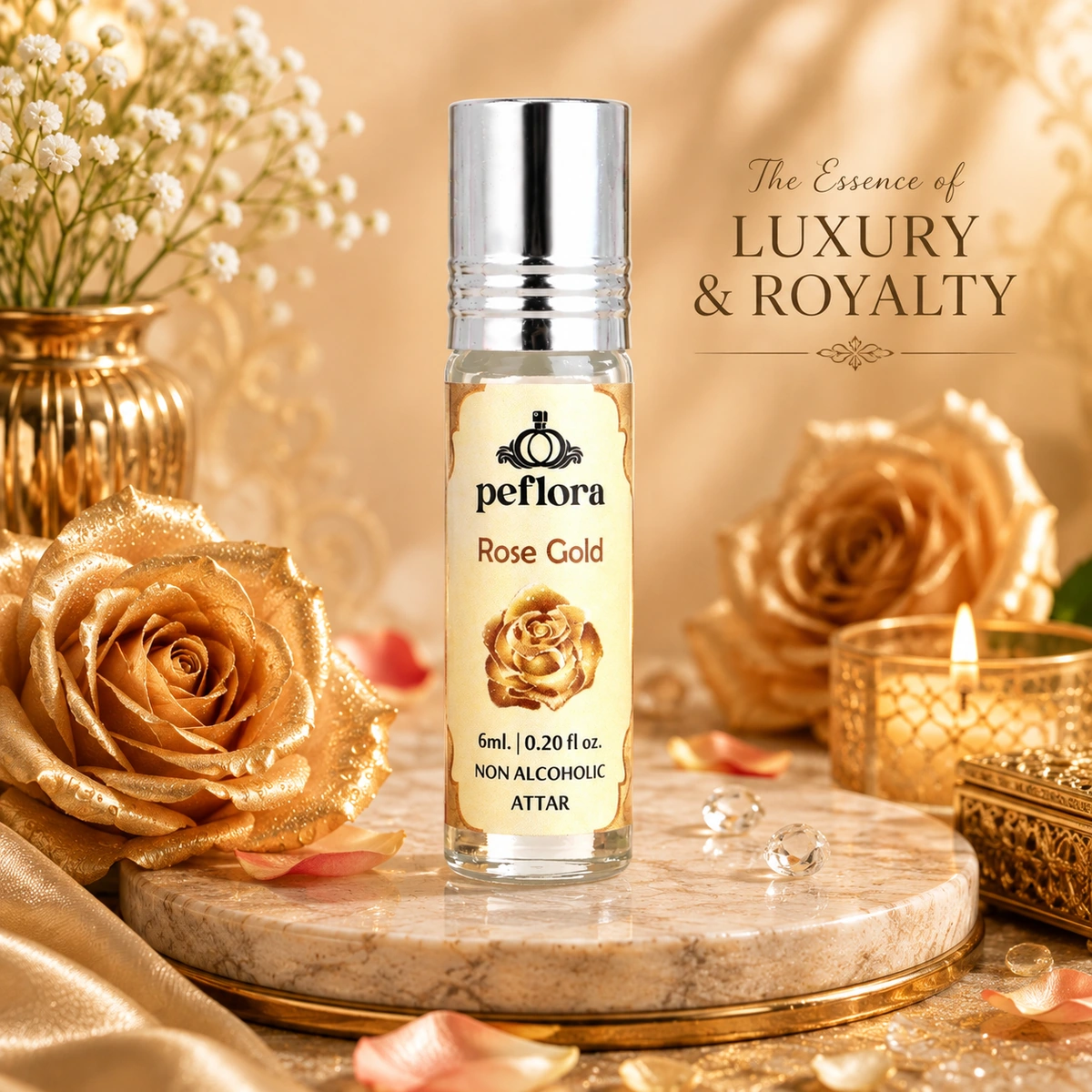 Peflora Rose Gold Attar
