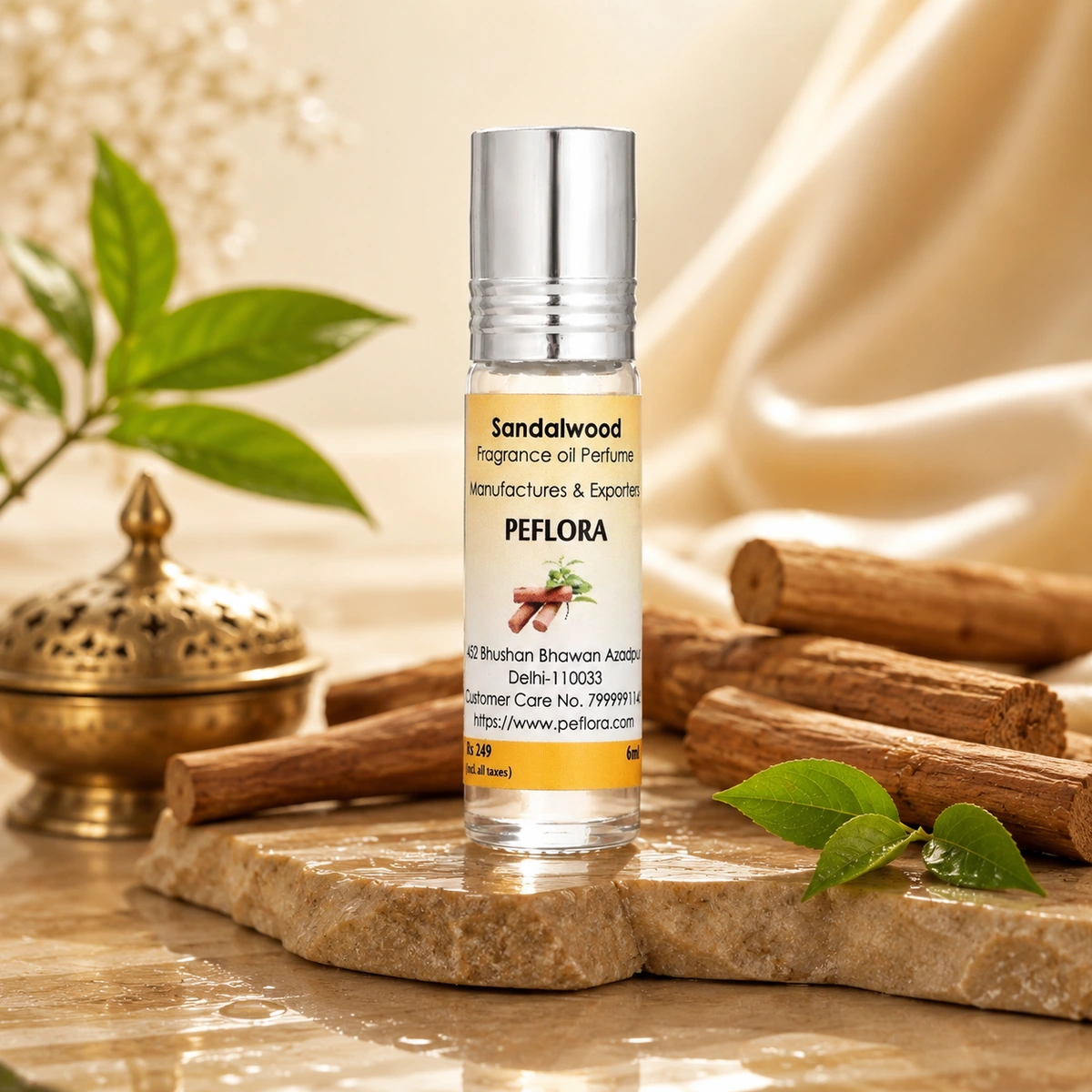 Peflora Sandalwood Attar